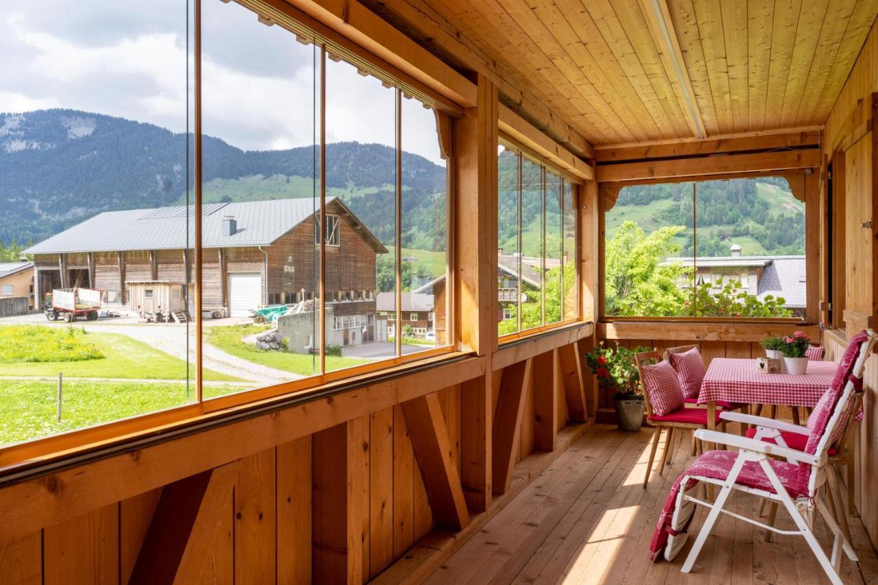 Ferienbauernhof Oberhauser Schoppernau Buitenkant foto