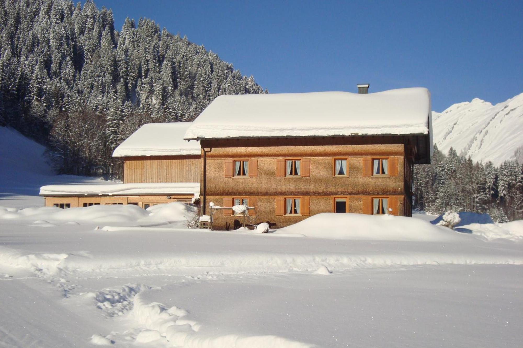 Ferienbauernhof Oberhauser Schoppernau Buitenkant foto
